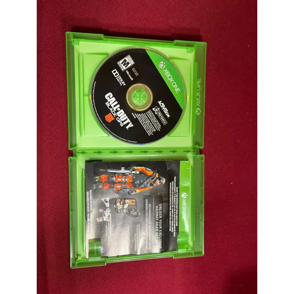 Xbox One Call Of Duty Black Ops 4-Tested Good Working Cond